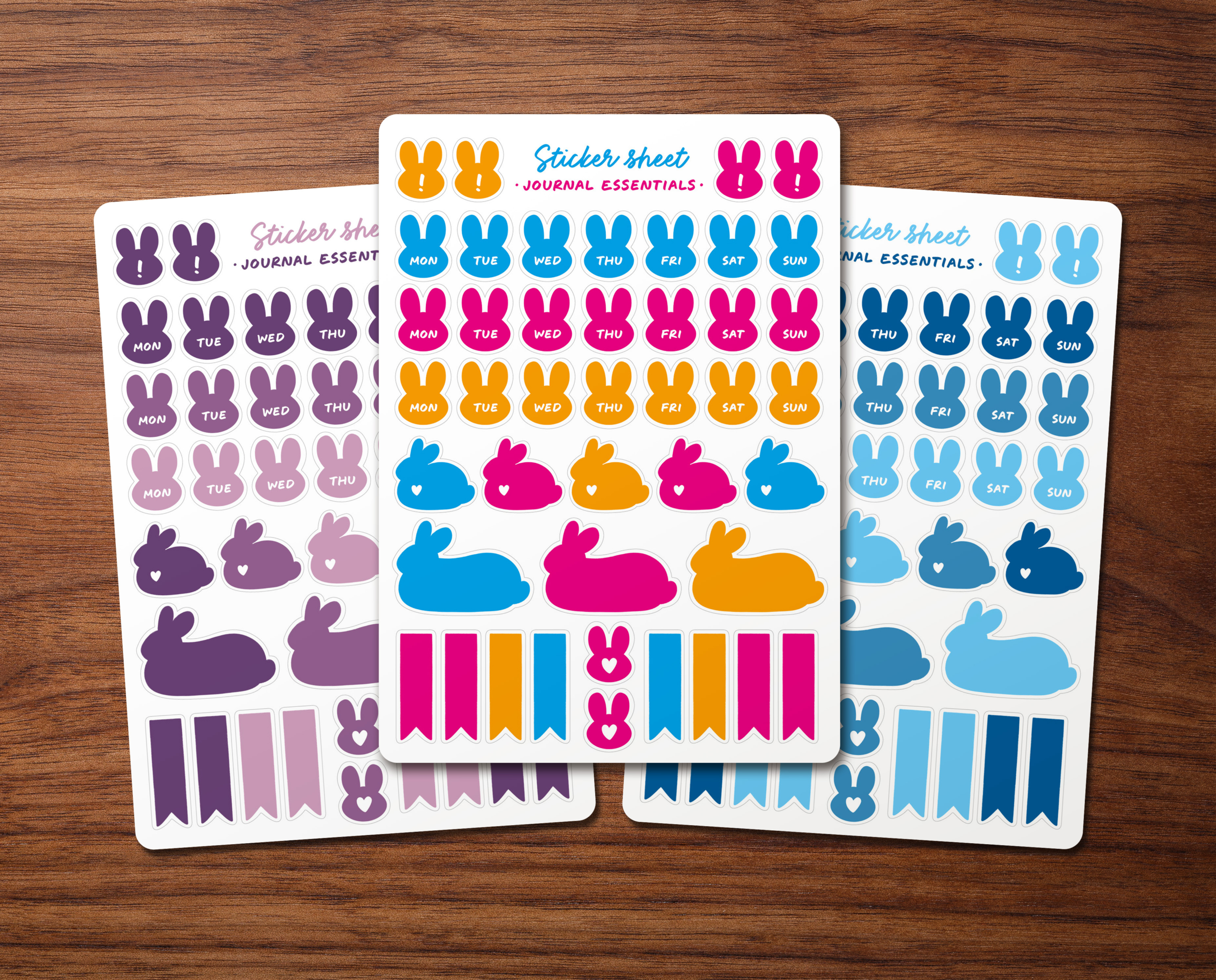Stickerbögen "Journal Essentials"