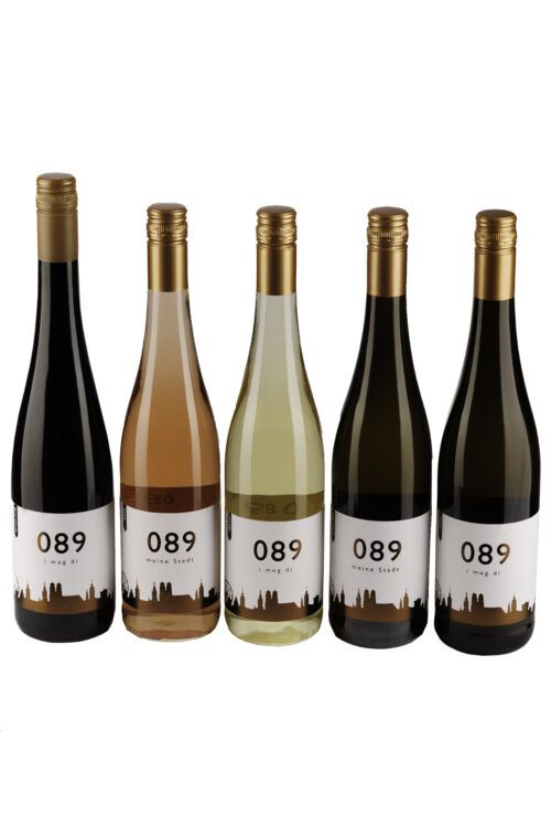 Probierpaket XL | 5 x 089-Wein (Rosé, Riesling, Grauburgunder, Secco, Rotwein)