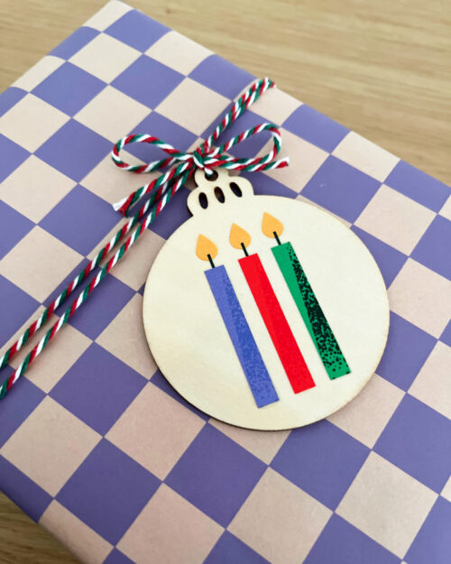 Bügelbild ♡ Kerzen