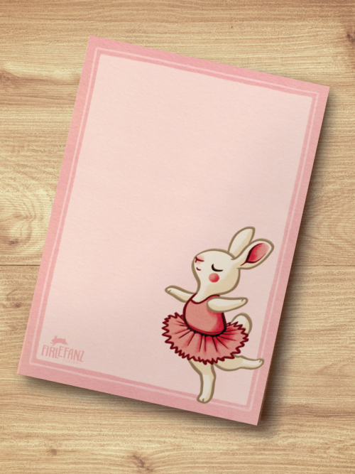 Notizblöcke "Ballerina"