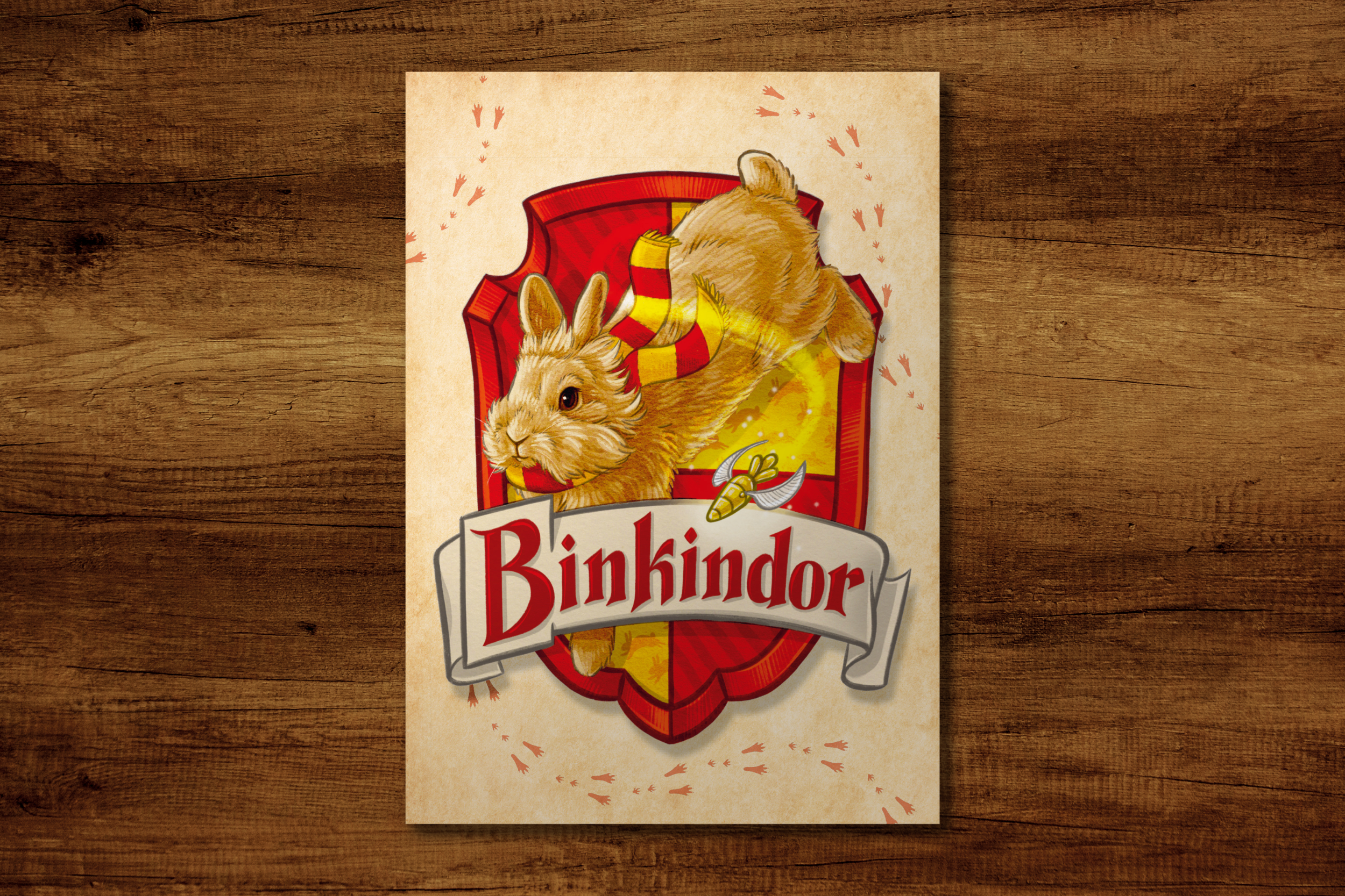 Postkarten "Zauberhafte Kaninchen"