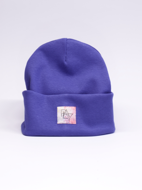 Beanie ✳ Organic Cotton ✳ Violet Blue