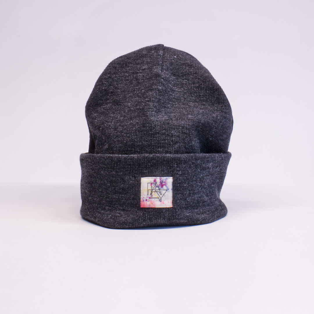 Beanie ✳ Schurwolle ✳ Slate Grey Melange