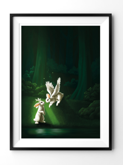 Kunstdruck "Forest Encounter"