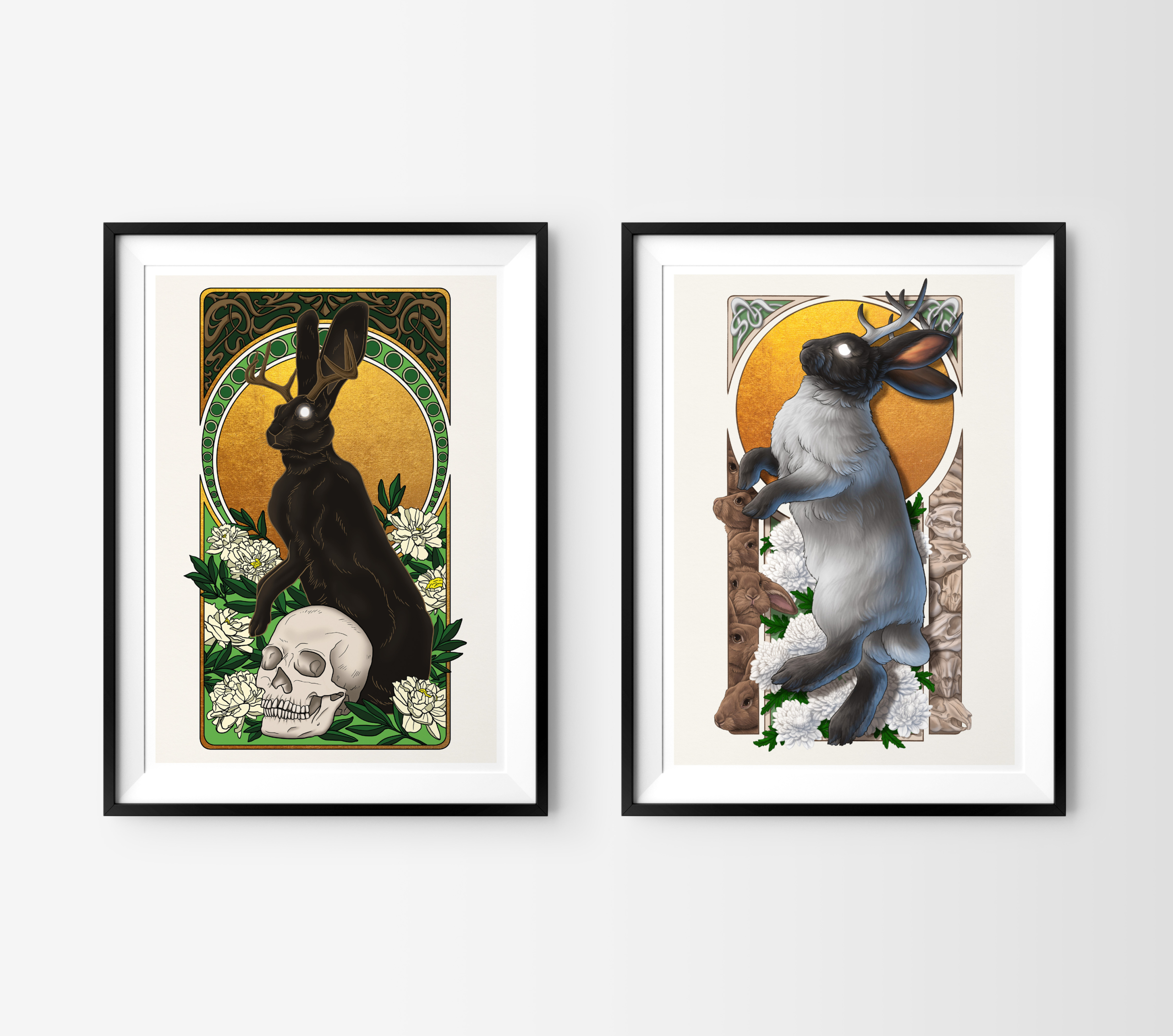 Kunstdrucke "Guardian of Light and Death"