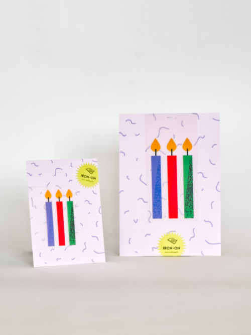 Bügelbild ♡ Kerzen