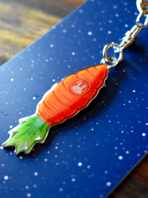 Keychain "Möhrchenrakete"