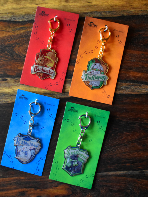 Keychains "Zauberhafte Kaninchen"