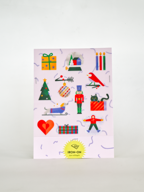Bügelbilder ♡ weihnachtliches Mini-Set