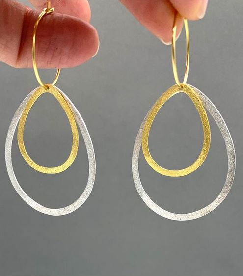 Ohrringe "Doppel Draabe No1"