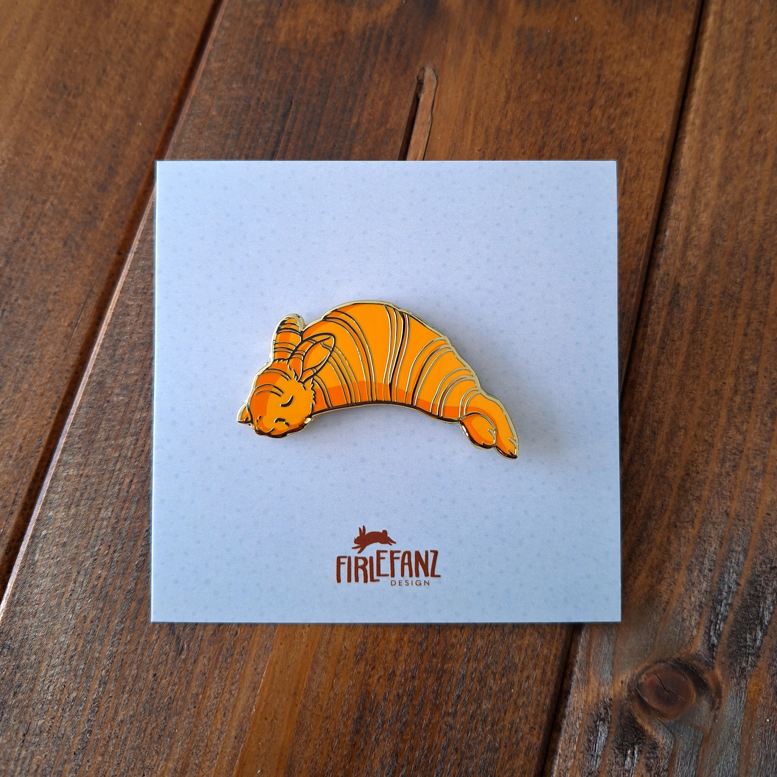 Pin "Croissant Kaninchen"