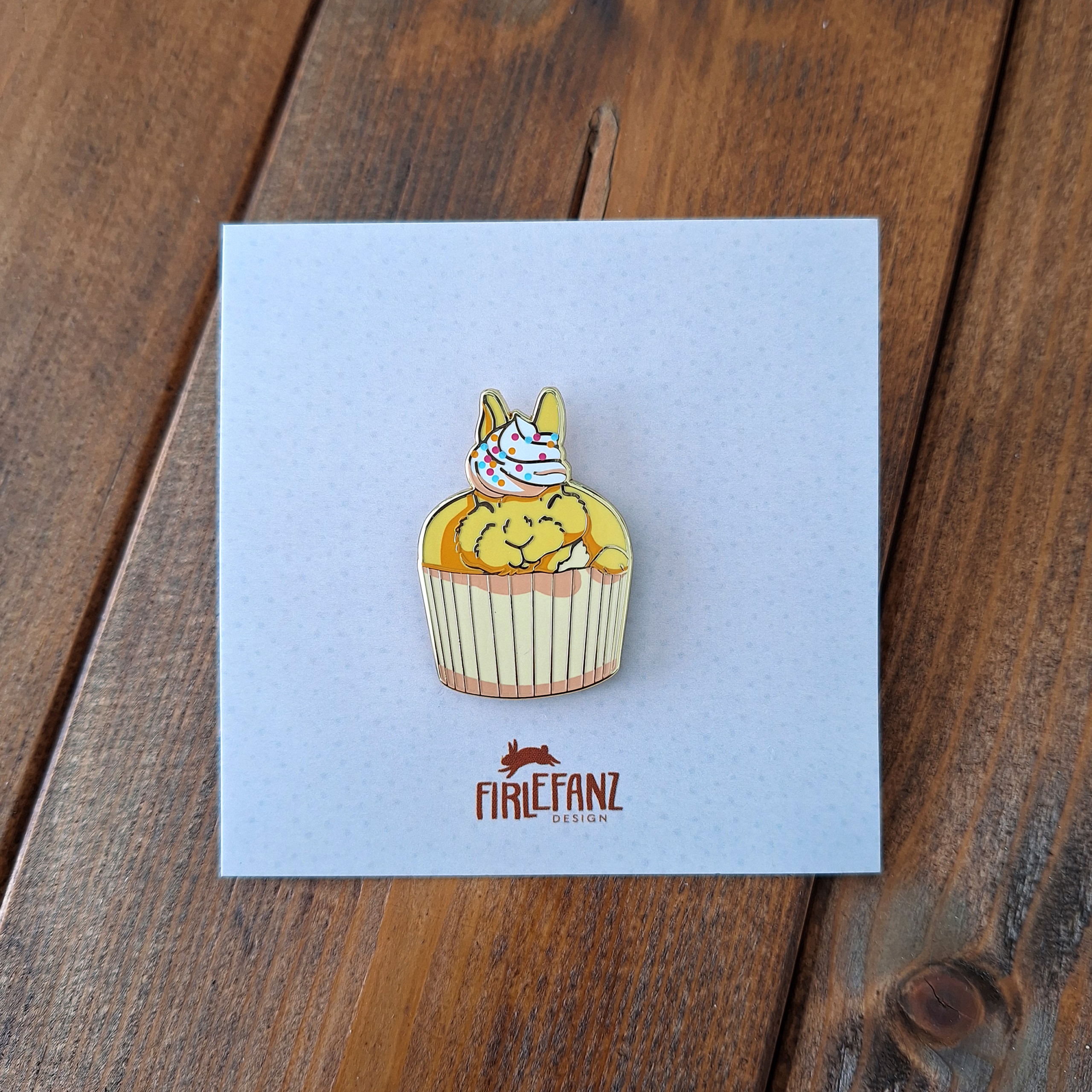 Pin "Vanilla Cupcake Kaninchen"