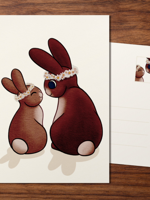 Postkarte "Bedingungslose Liebe"