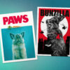 Postkarten "Movie Bunnies"