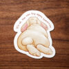 Sticker "You can try again tomorrow"
