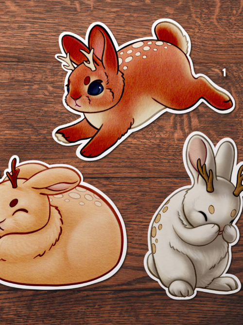 Sticker "Kawaii Jackalopes"