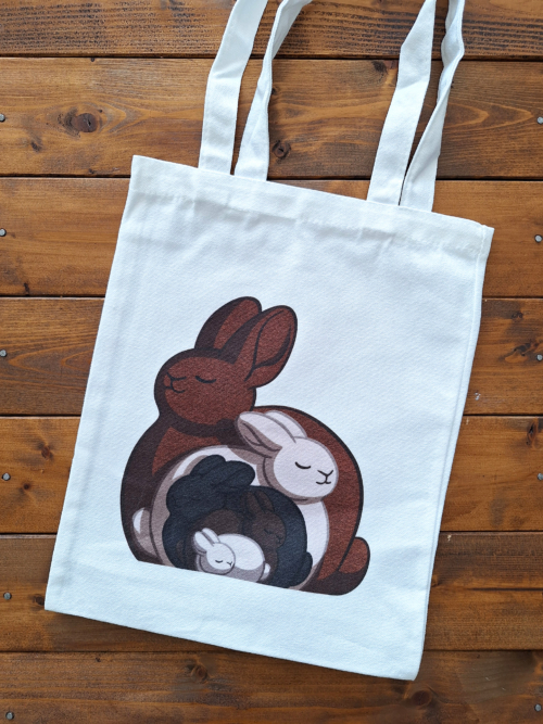 Stofftasche "BunFam"