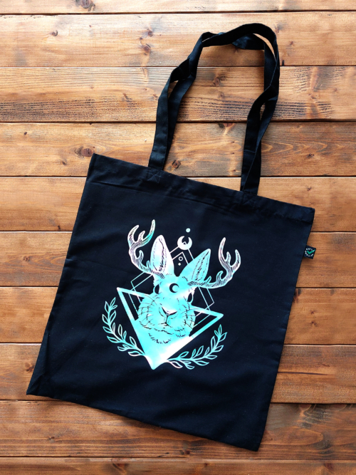 Stofftasche "Holo Jackalope"