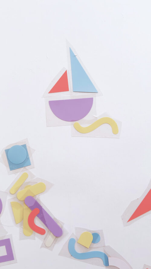 Bügelbild-Spiel ✺ IRON-ON "Play" bunt