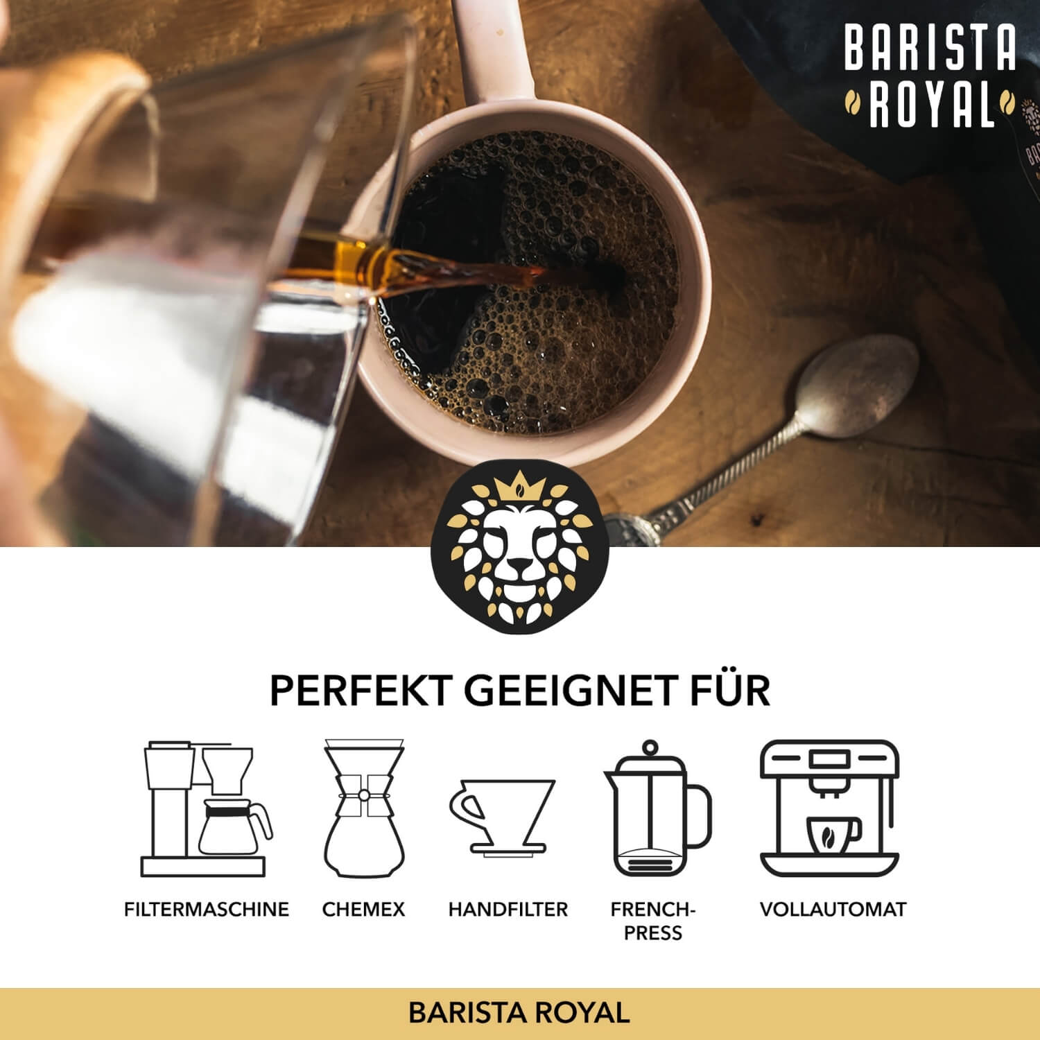 Kaffee Geschenkset mit versch. Themen (5 x 100g)