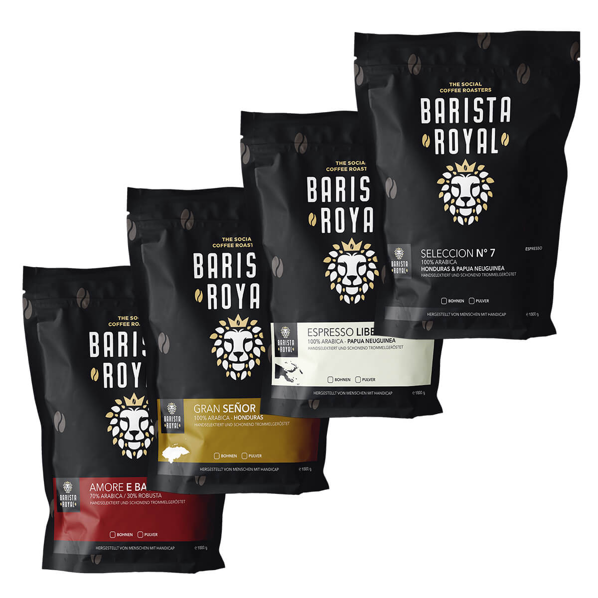 Entdeckerpaket Espresso (4 x 350g)