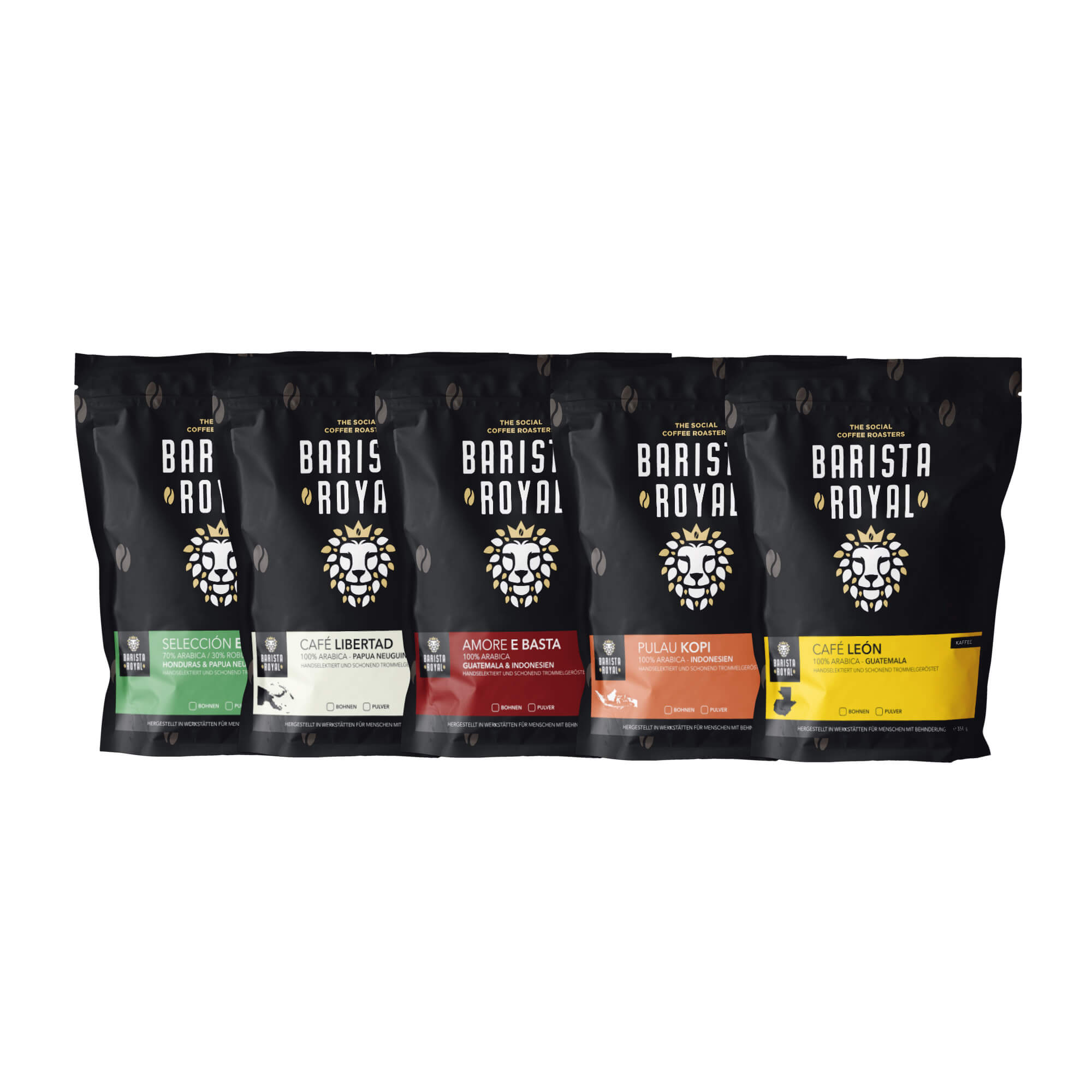 Kaffee Probierpaket (5 x 100g)