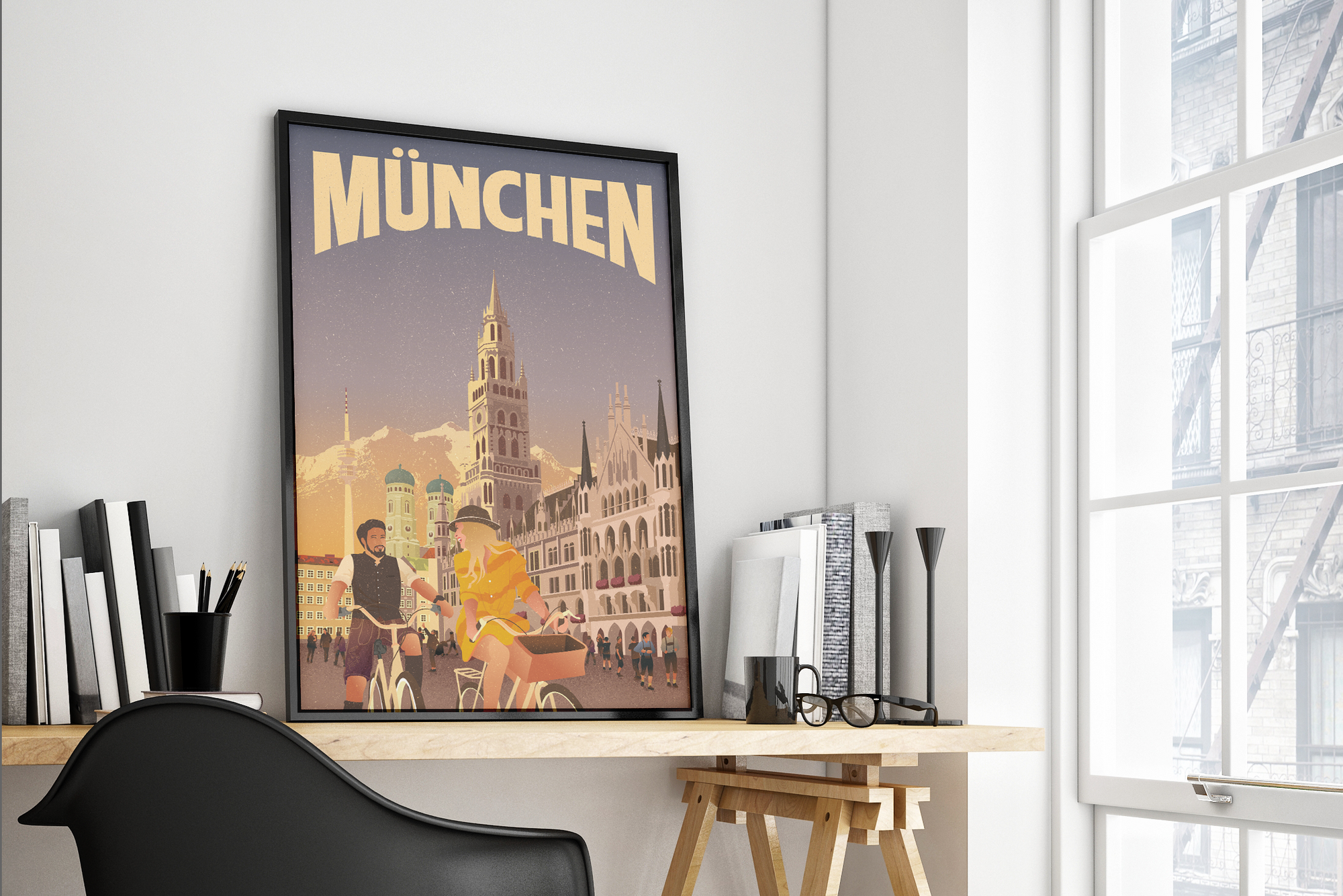 Das schönste Münchenposter