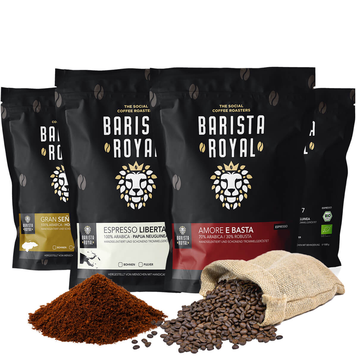 Entdeckerpaket Espresso (4 x 350g)