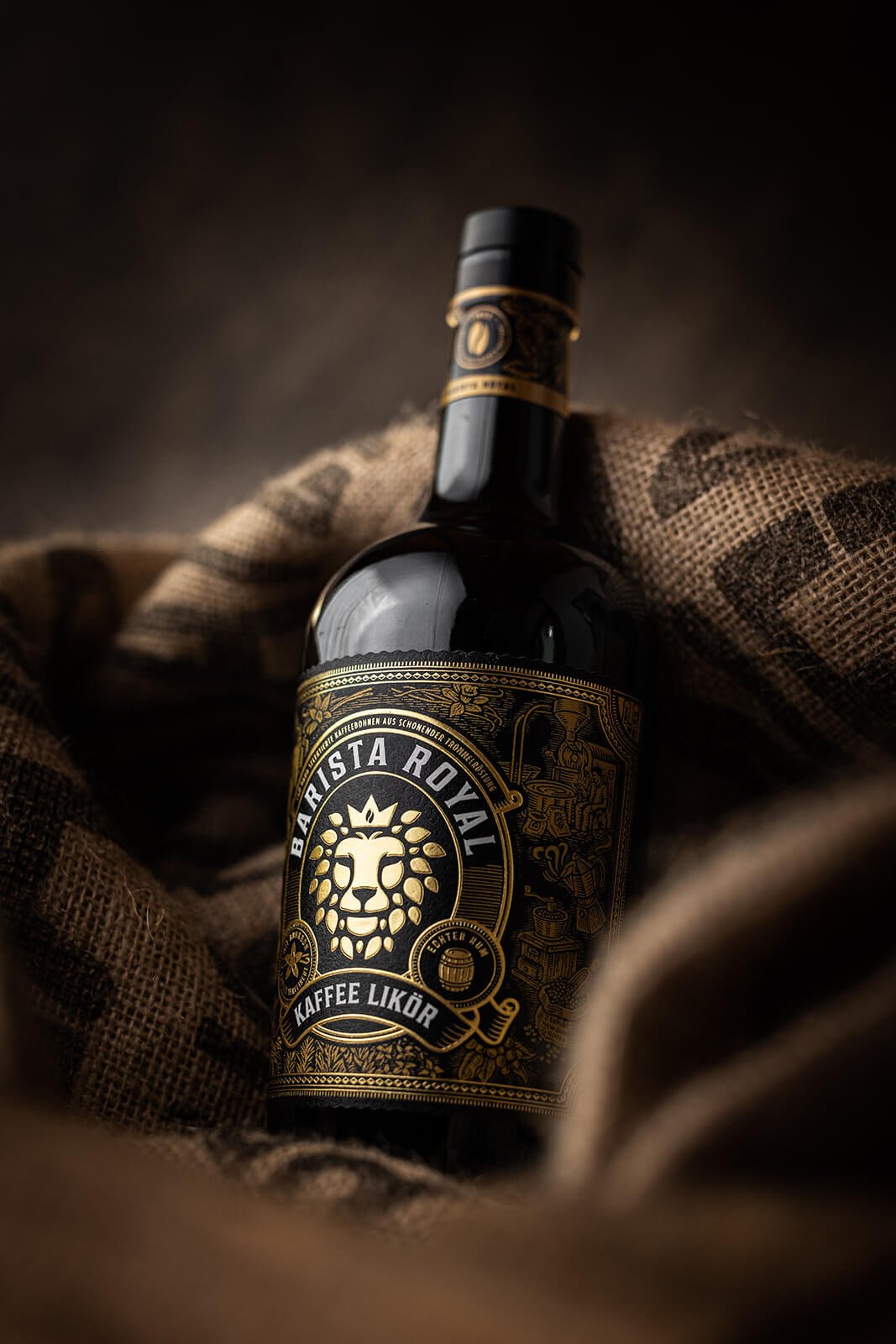 Premium Kaffeelikör - Vollmundiger Geschmack durch Kaffeebohnen aus schonender Trommelröstung, aufgegossen mit echtem Rum - 20%