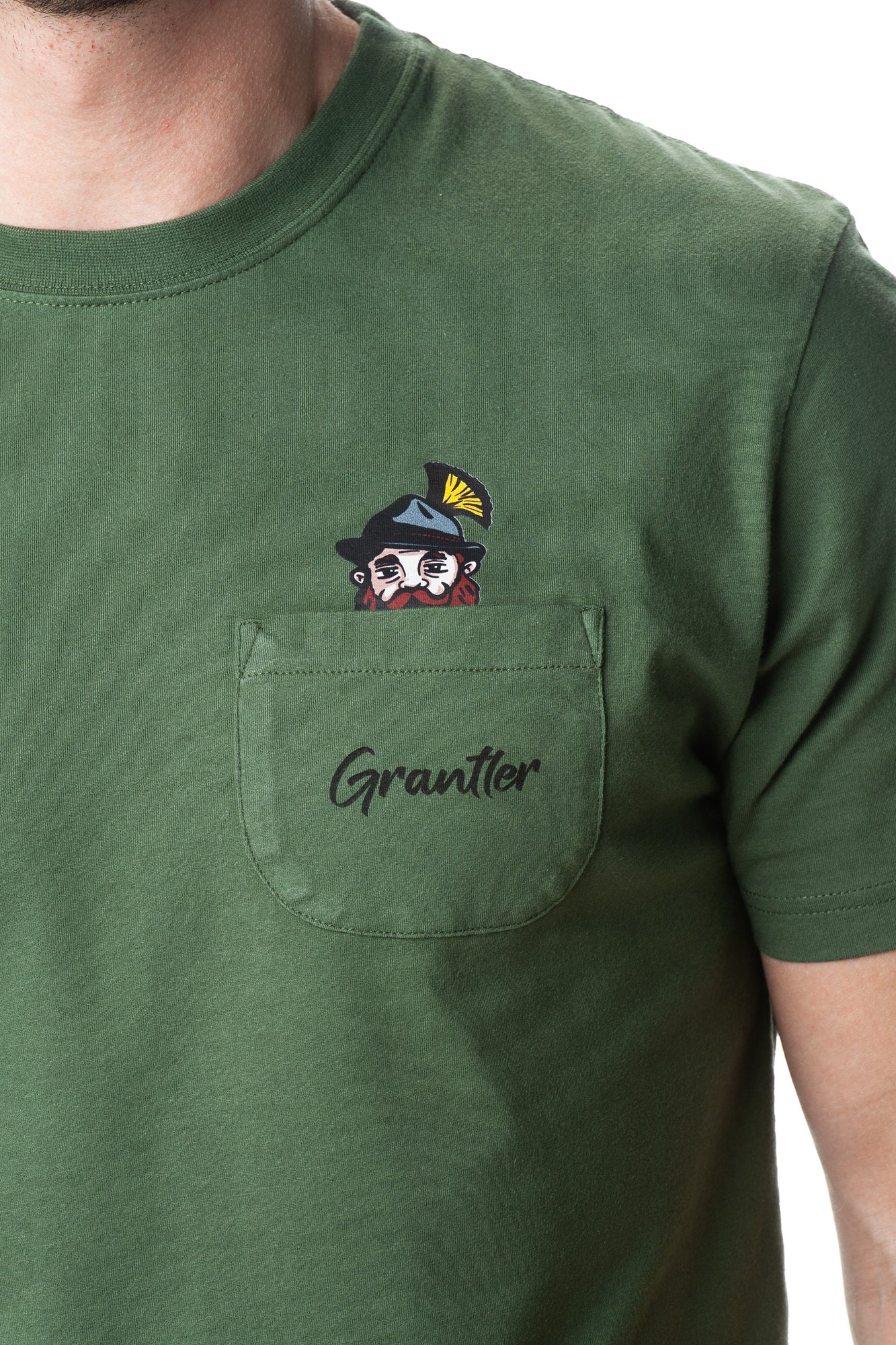 Taschen Grantler T-Shirt olivegrün