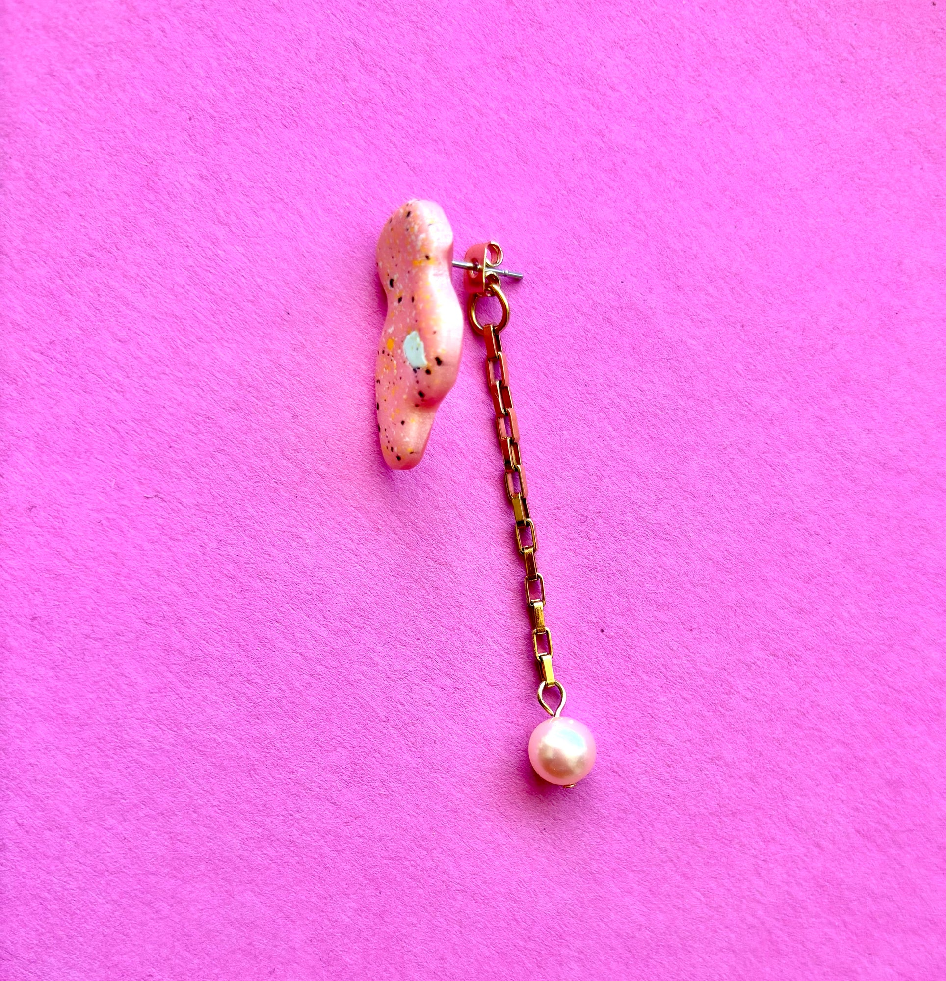 Good Vibes Strands with dangly pearl