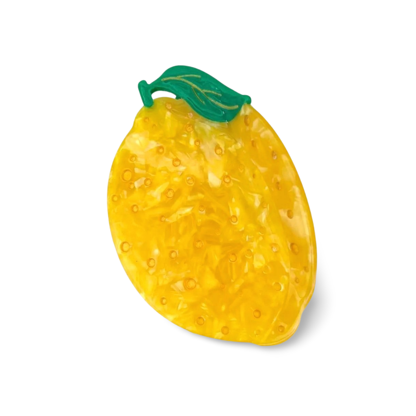 Acetat Haarklammer  Zitrone